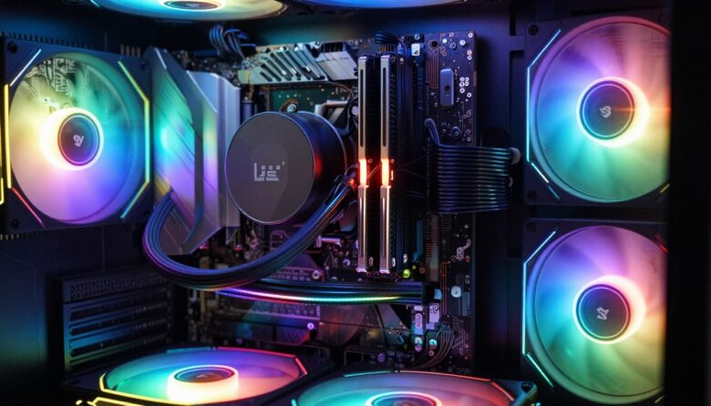 daisy chain ARGB fans