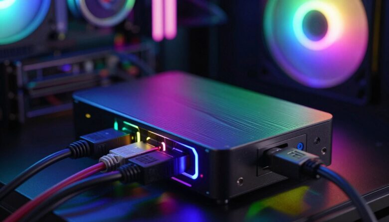 flickering ARGB lights