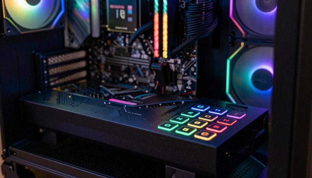 front panel rgb controller